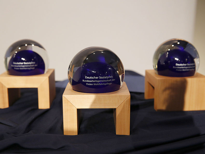 Foto BAGFW: Pokal Deutscher Sozialpreis
